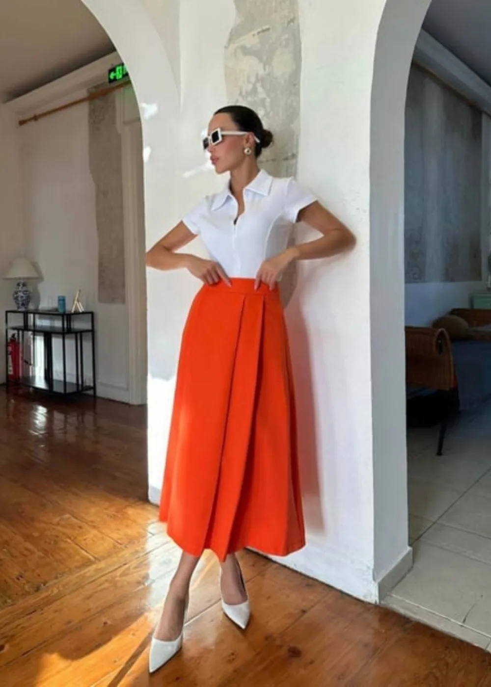 Tasarım Arora Etek-nar-cicegi